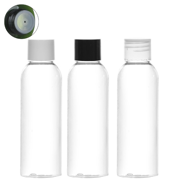 스킨캡 단마개(일반캡) 60ml(L) 투명용기/공병/플라스틱용기