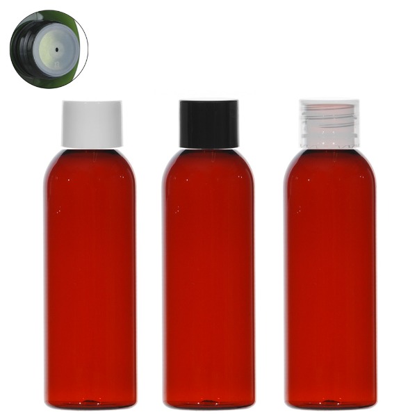 스킨캡 단마개(일반캡) 60ml(L) 갈색용기/공병/플라스틱용기