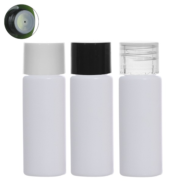 스킨캡 단마개(일반캡) 20ml PE백색용기/공병/플라스틱용기