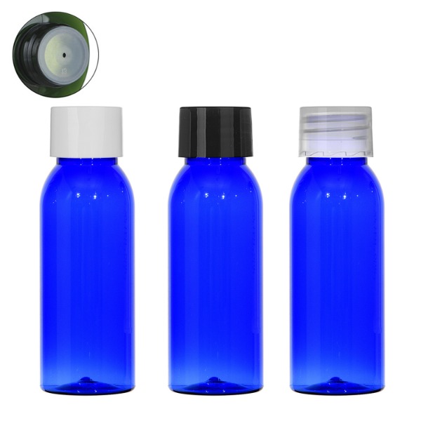 스킨캡 단마개(일반캡) 30ml(L) 청색용기/공병/플라스틱용기