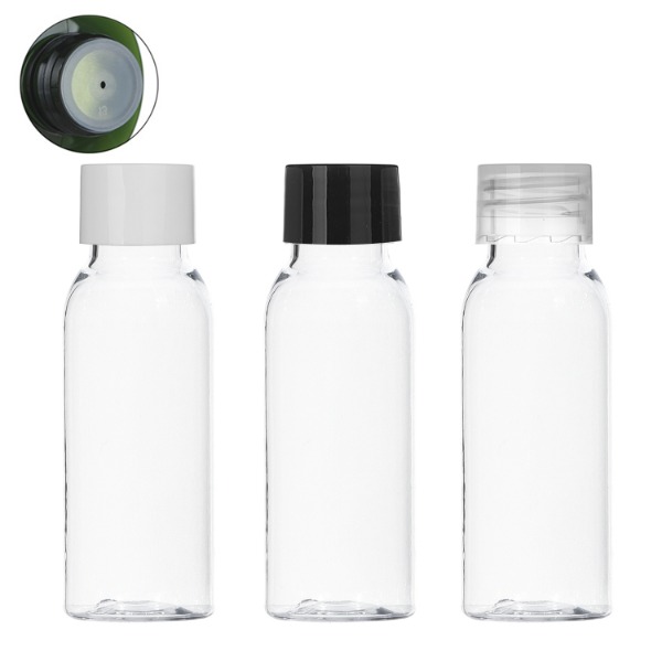 스킨캡 단마개(일반캡) 30ml(L) 투명용기/공병/플라스틱용기